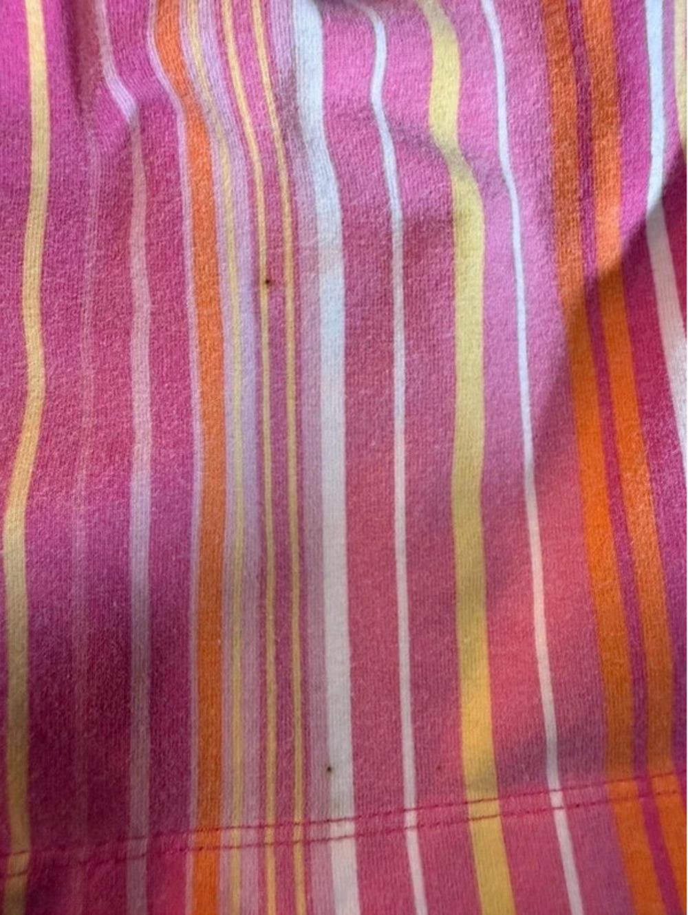 Vintage The Children’s Place Girls 4T Pink Multicolor Striped Skirt - Picture 4 of 5